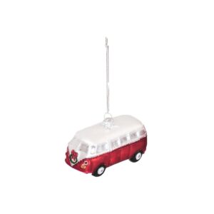 XMAS Hanger - kerstbal - Bus - Rood
